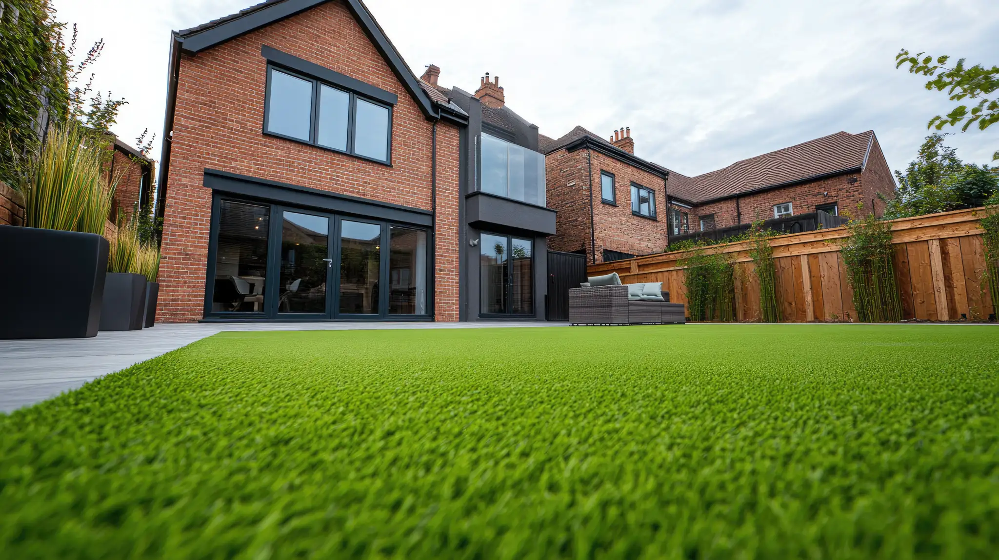 Lawn preparation and turfing